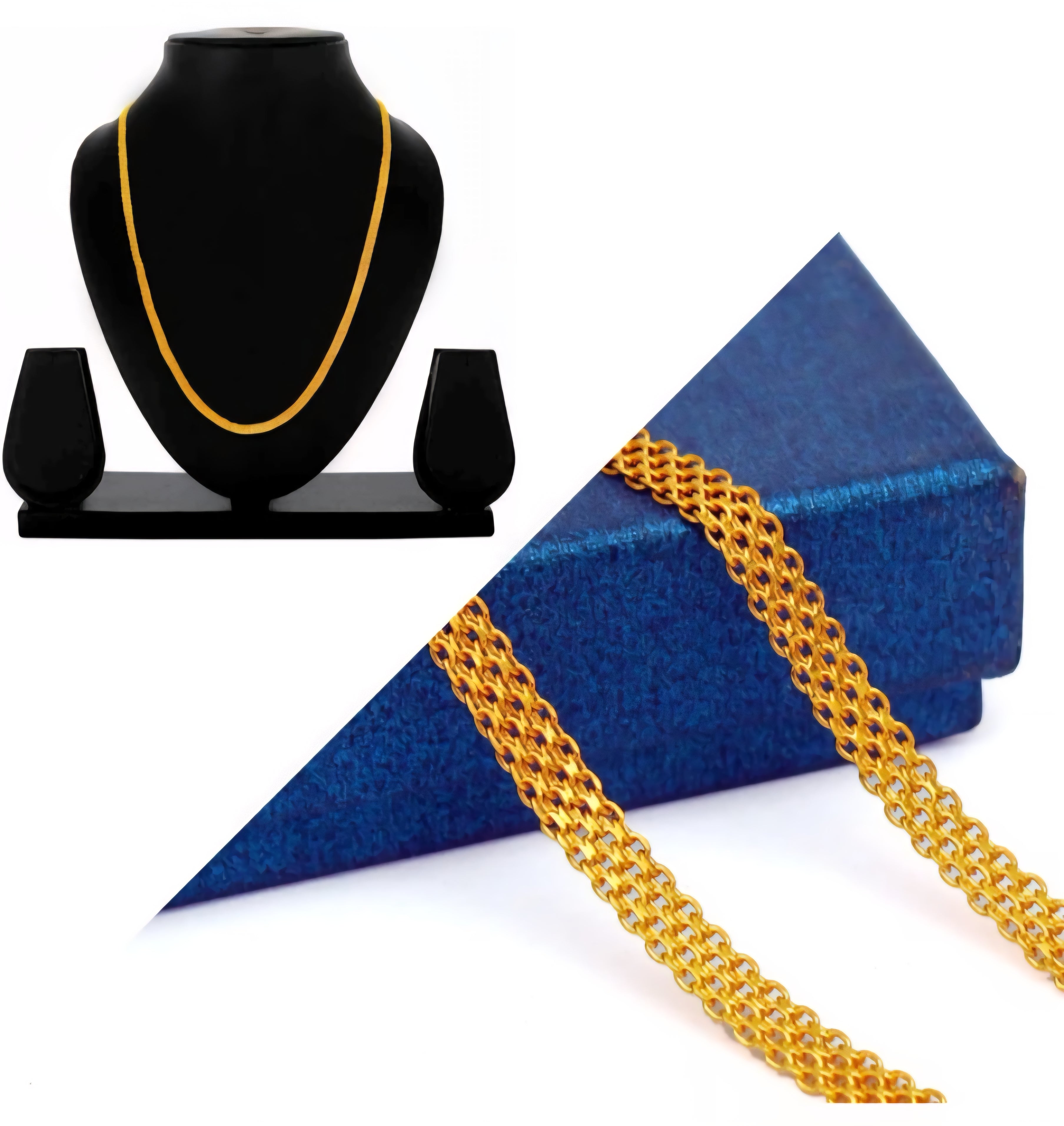 CLASSIC ARTIFICIAL GOLD COLOUR HEAVY CHAIN